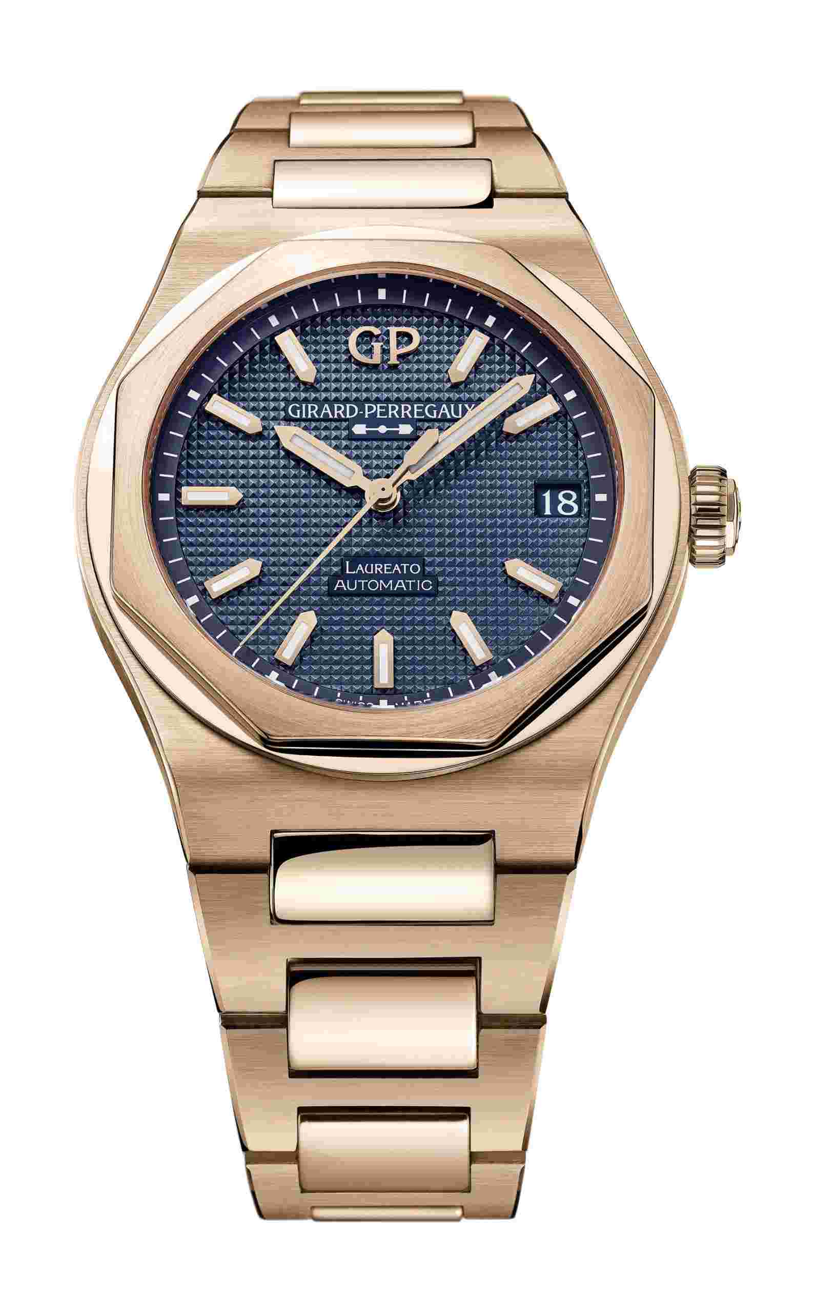 Girard-Perregaux
Laureato 42 mm Pink Gold Ultramarine Blue