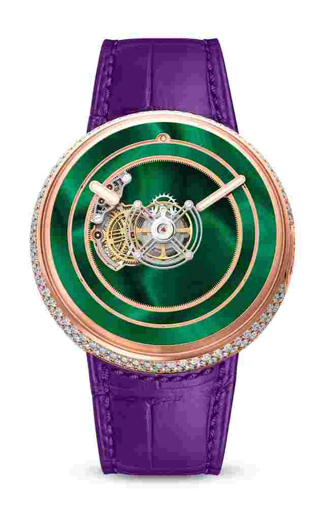 Marco Tedeschi
KS 05 Central Floating Tourbillon Malachite
