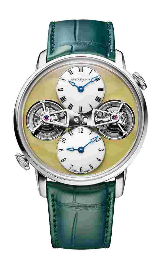 Arnold & Son
Double Tourbillon White Gold Amber Edition