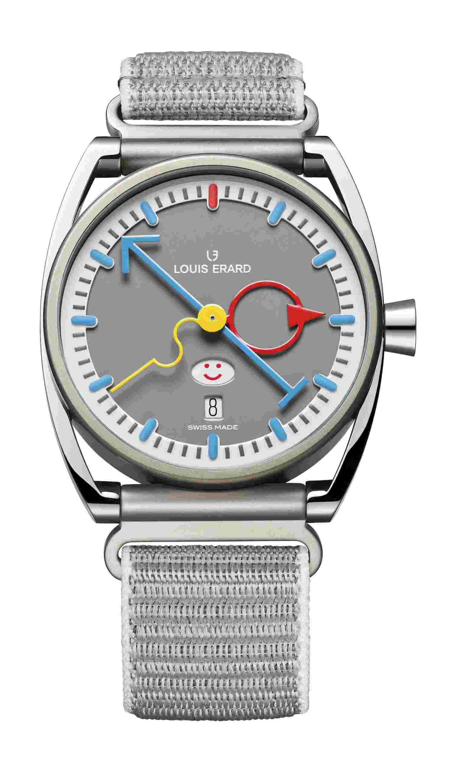 Louis Erard
Excellence Louis Erard X Alain Silberstein Smile-Day Gray