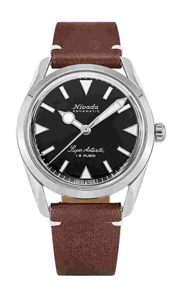 Nivada Grenchen
Super Antarctic 35 Black White Luminova