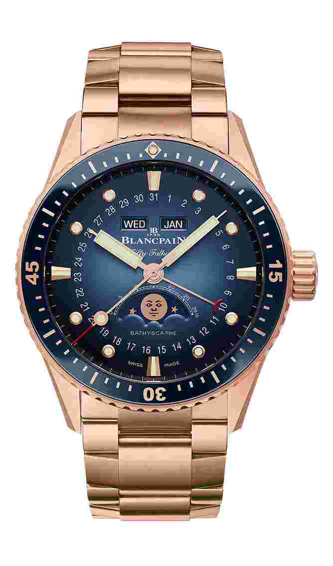 Blancpain
Fifty Fathoms Bathyscaphe Quantième Complet