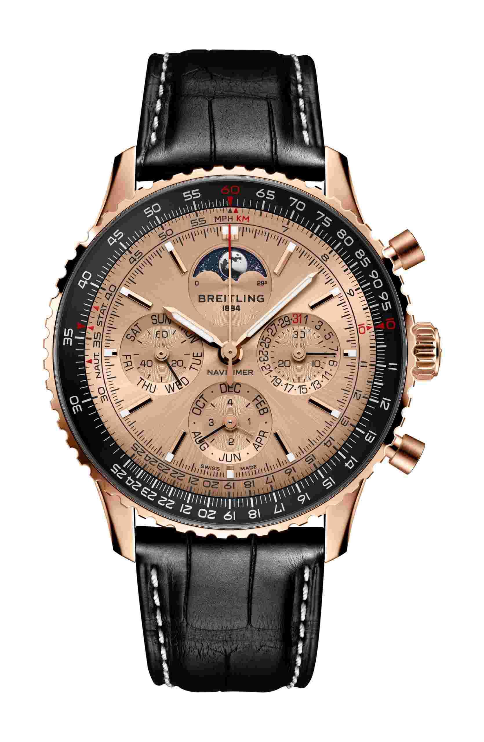 Breitling
Navitimer B19 Chronograph 43 Perpetual Calendar 140th Anniversary