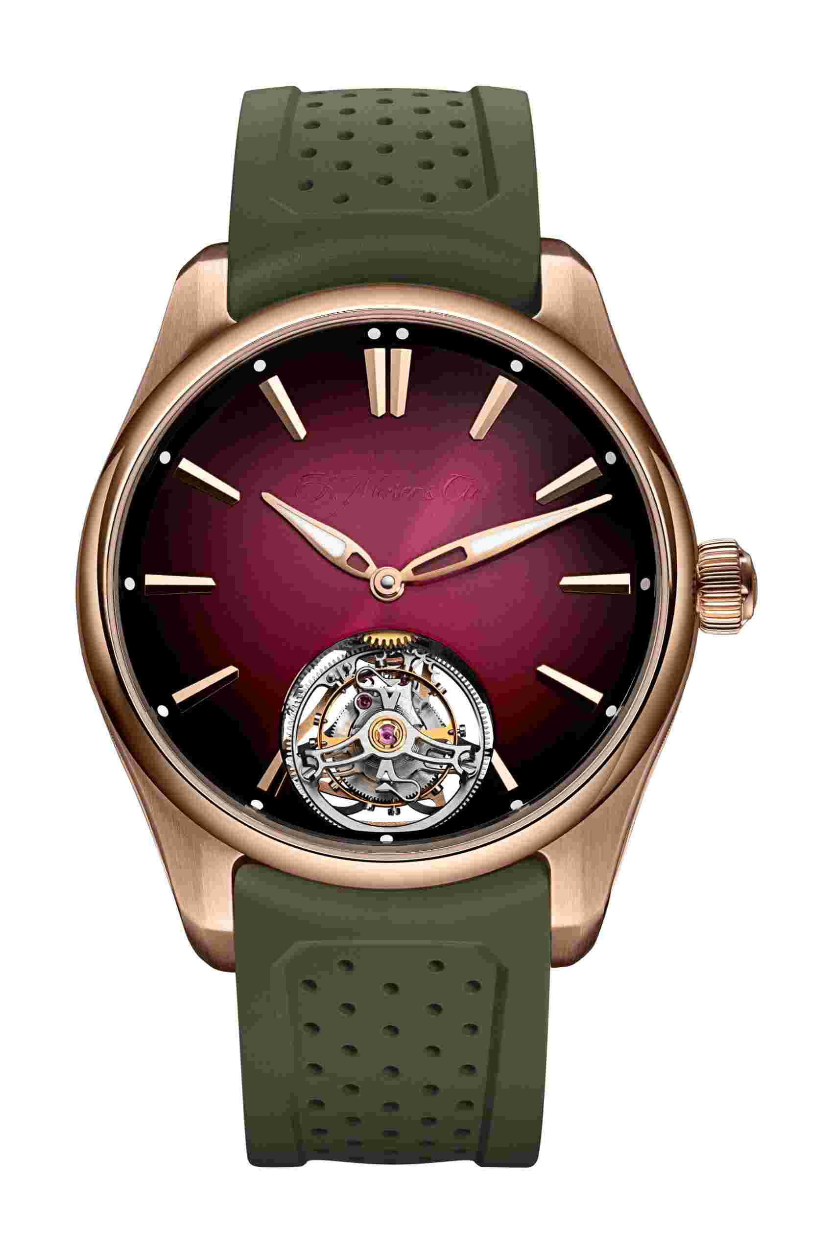 H. Moser & Cie
Pioneer Tourbillon Burgundy