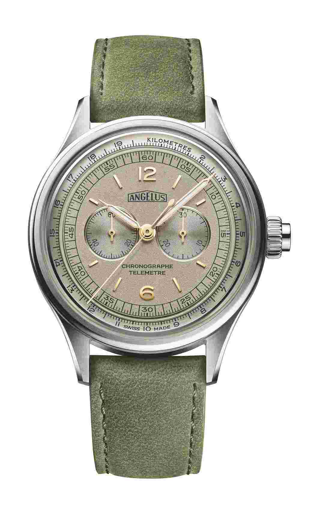 Angelus
Chronographe Télémètre Steel Gray