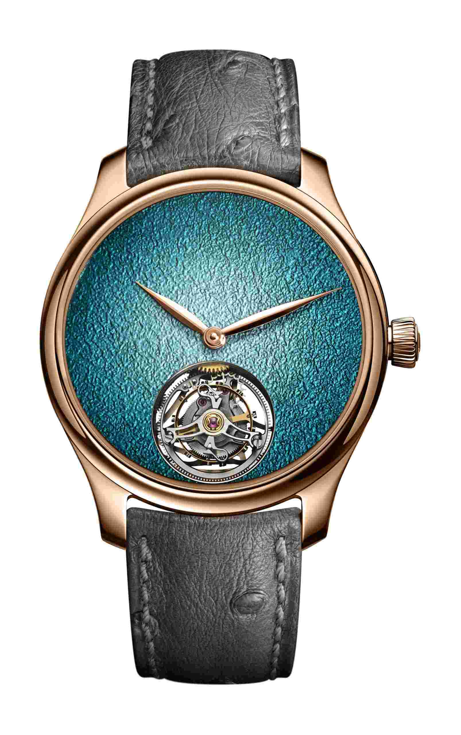 H. Moser & Cie
Endeavour Tourbillon Concept Turquoise Enamel