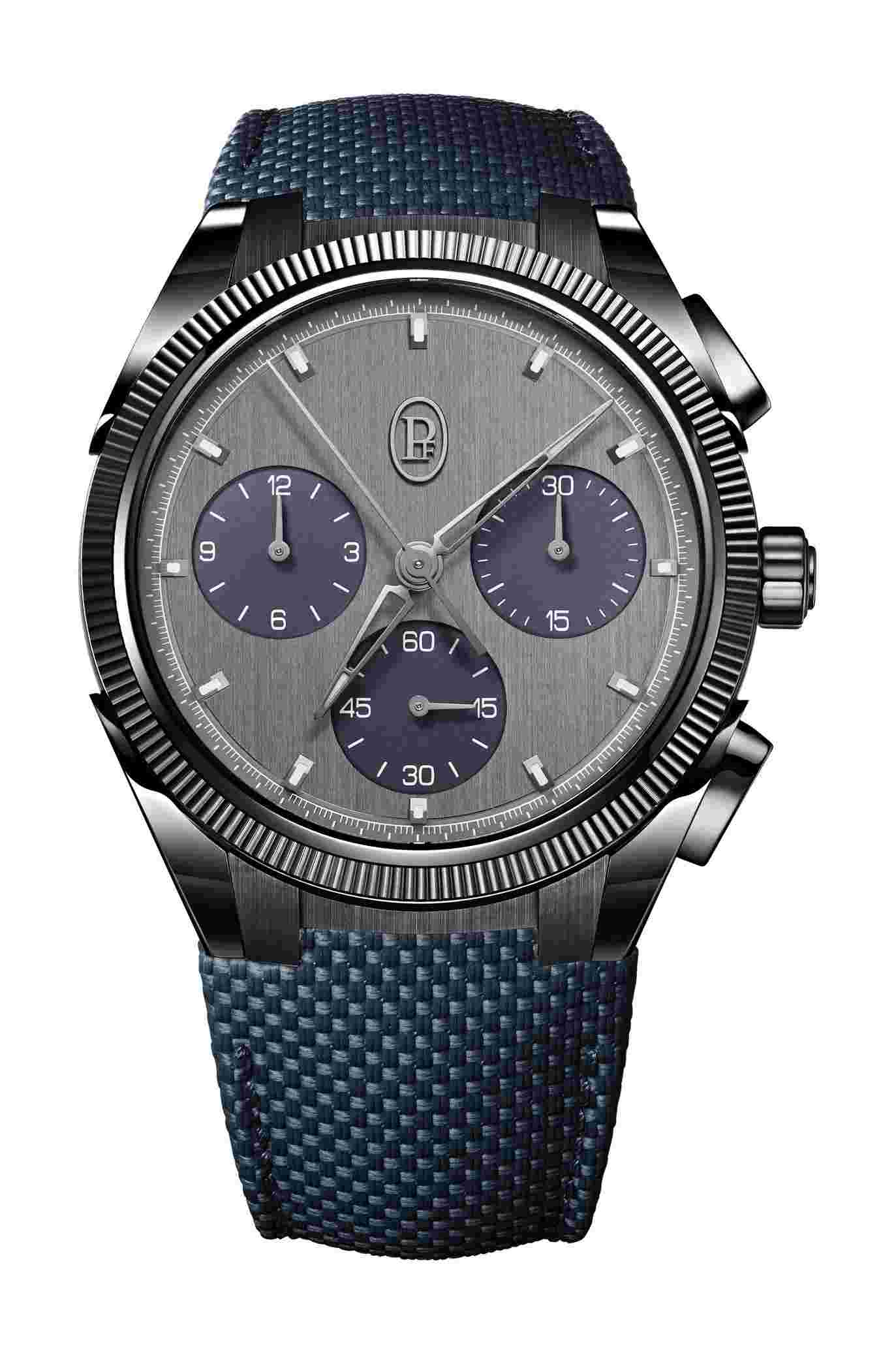 Parmigiani Fleurier
Tonda PF Sport Chronograph Ultra-Cermet Milano Blue