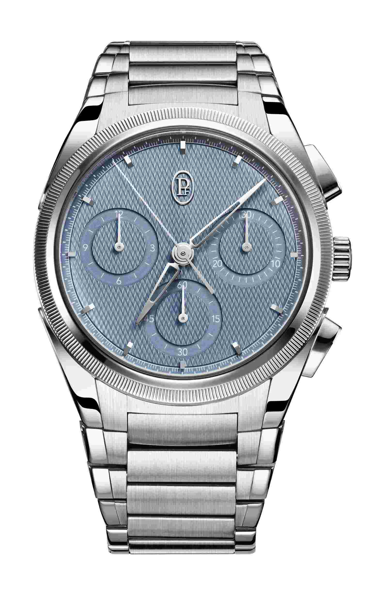 Parmigiani Fleurier
Tonda PF Chronograph 40 No Date Steel Mineral Blue