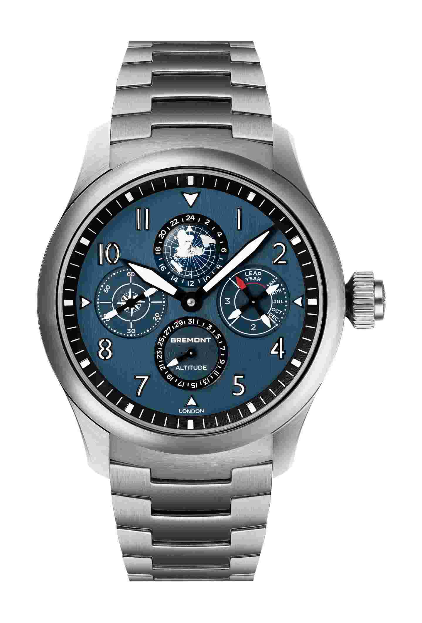 Bremont
Perpetual Calendar GMT Mono-Pusher