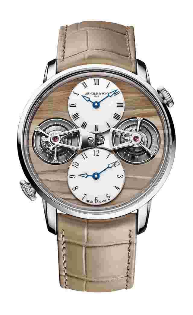 Arnold & Son
Double Tourbillon White Gold X Chronopassion « Landscape »