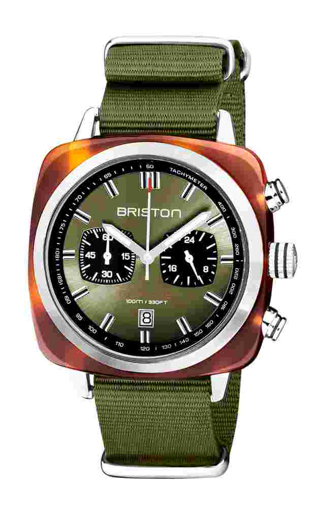 Briston
Clubmaster Sport Chrono Olive Green
