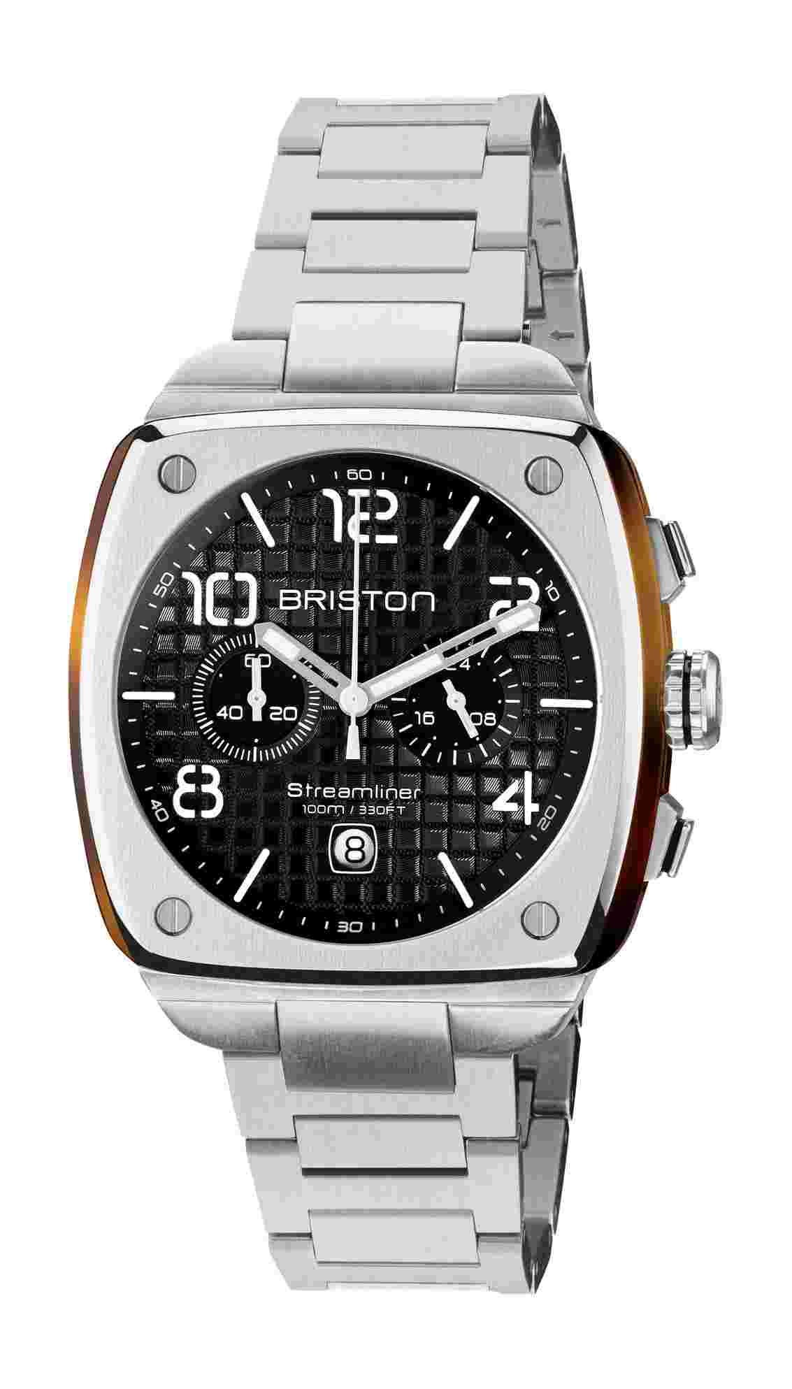 Briston
Streamliner Urban Chrono Steel Black