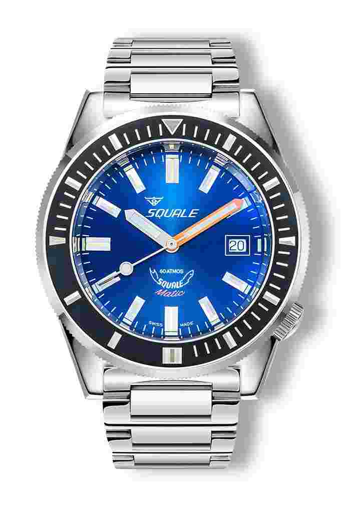 Squale
Matic Dark Blue Bracelet