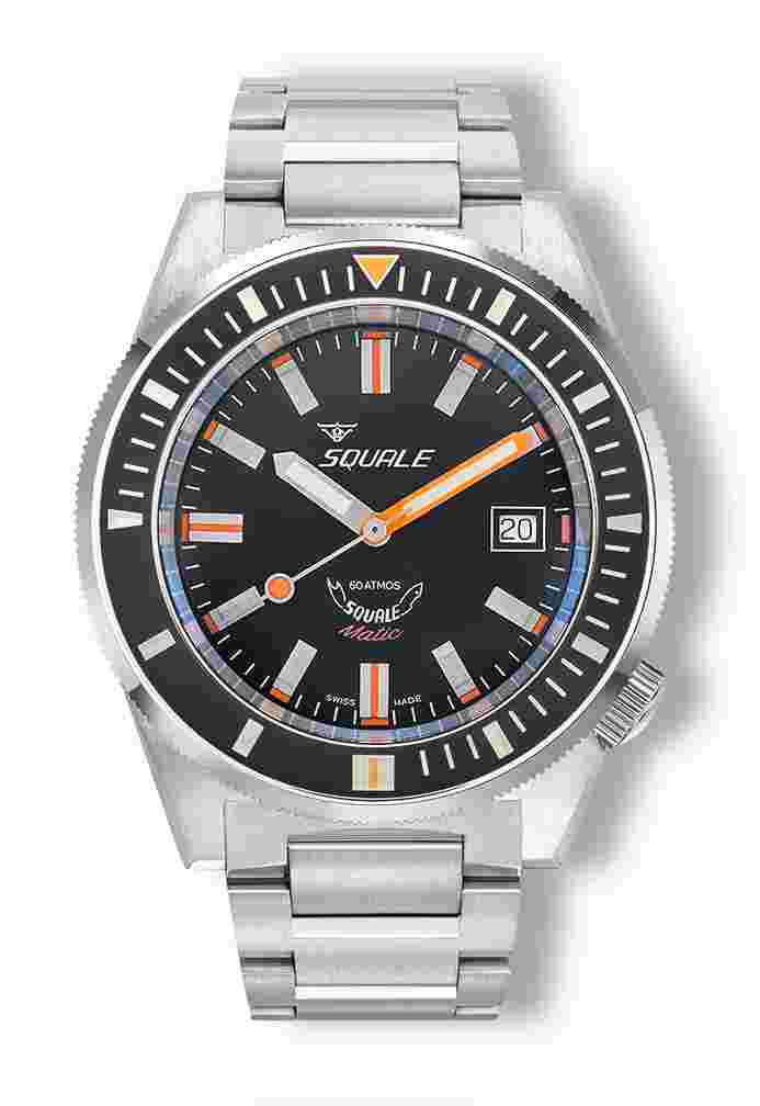 Squale
Matic Satin Black Bracelet