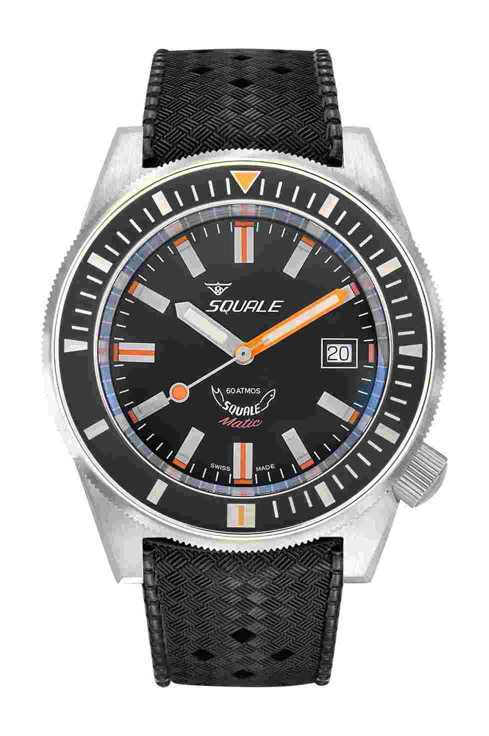 Squale
Matic Satin Black Rubber