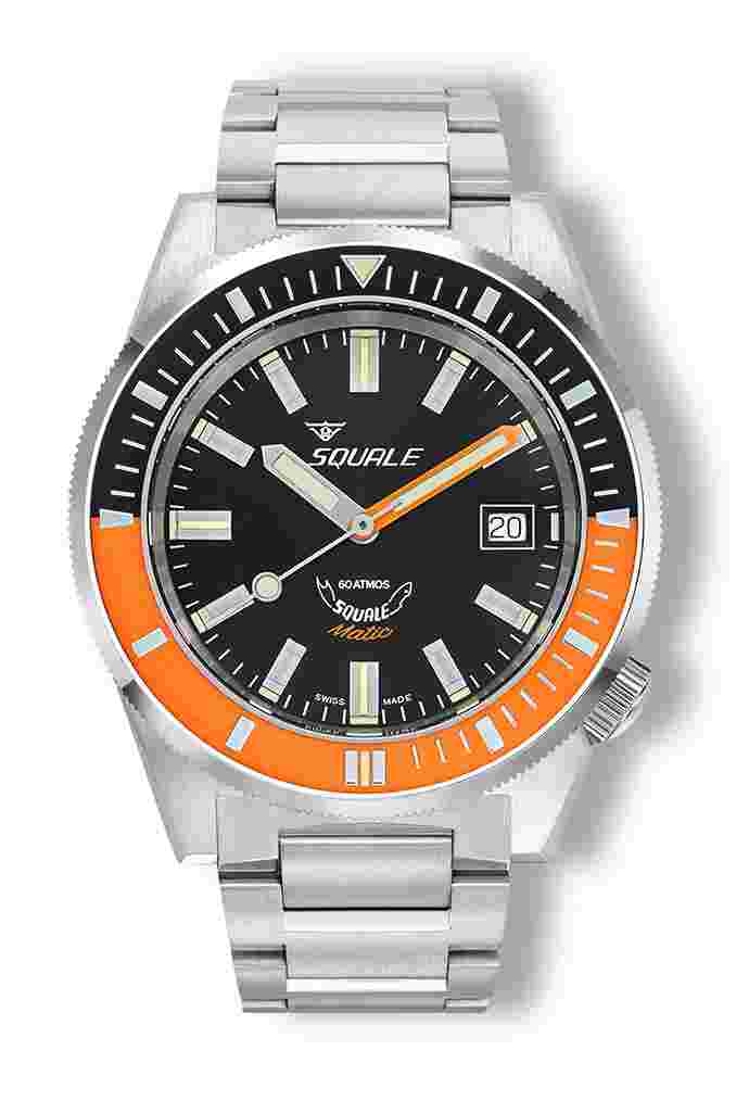 Squale
Matic Satin Orange Bracelet