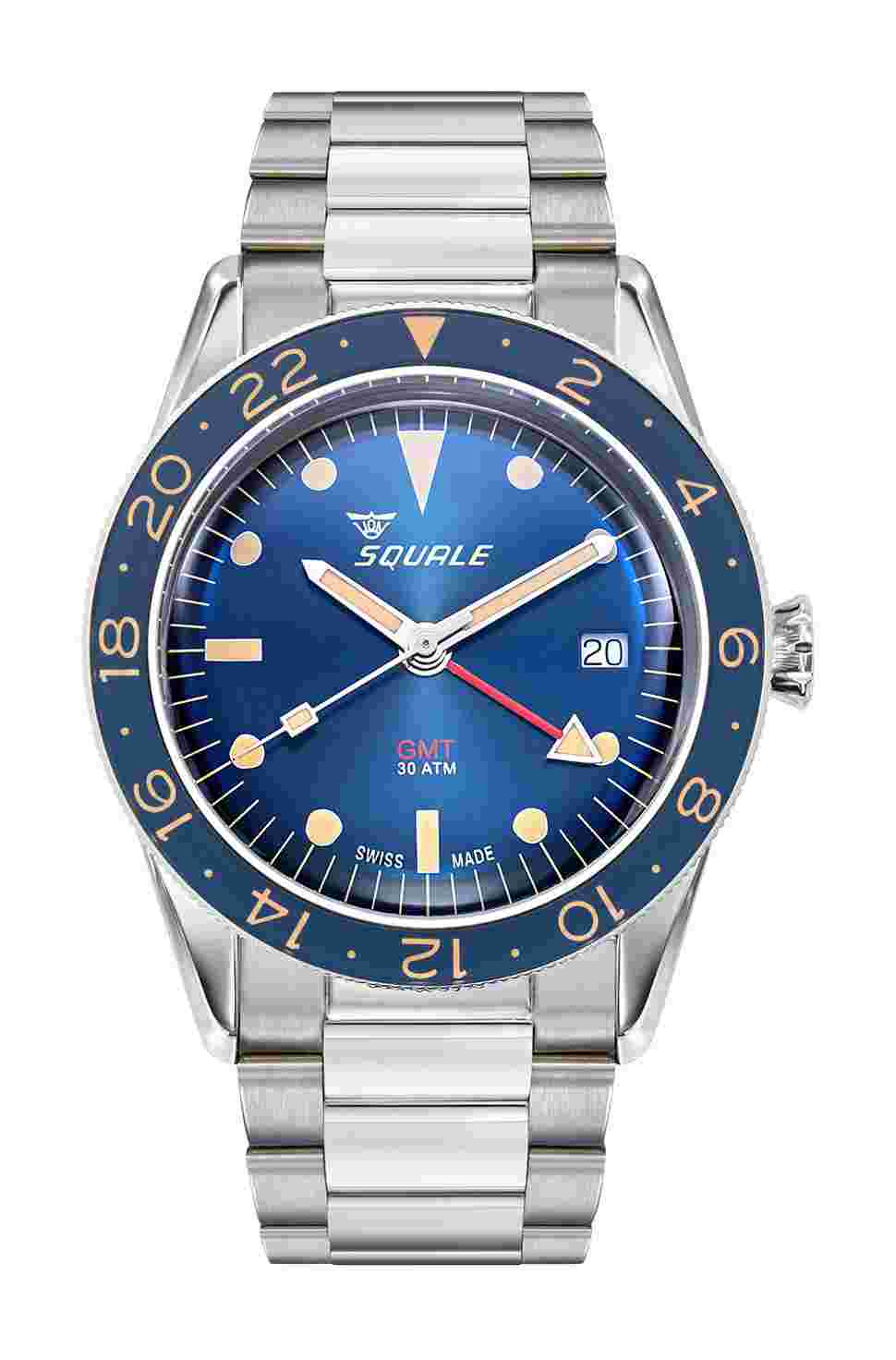 Squale
SUB-39 GMT Vintage Blu Bracelet