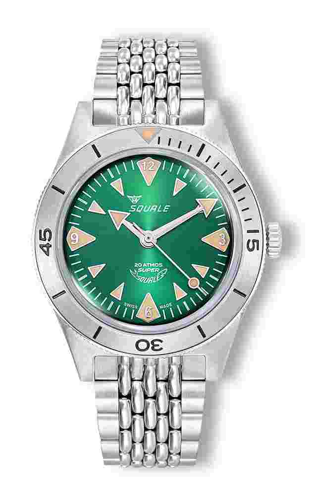 Squale
Super-Squale Big Arrows Green Bracelet
