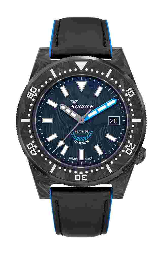 Squale
T-183 Forged Carbon Blue