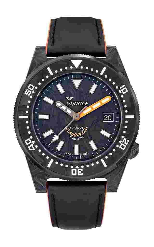Squale
T-183 Forged Carbon Orange
