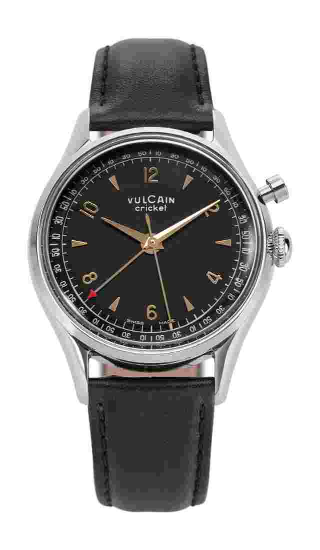 Vulcain
Cricket Tradition 36 Black & Gold