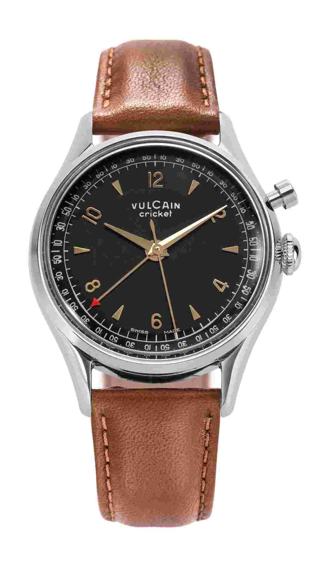 Vulcain
Cricket Tradition 36 Black & Gold