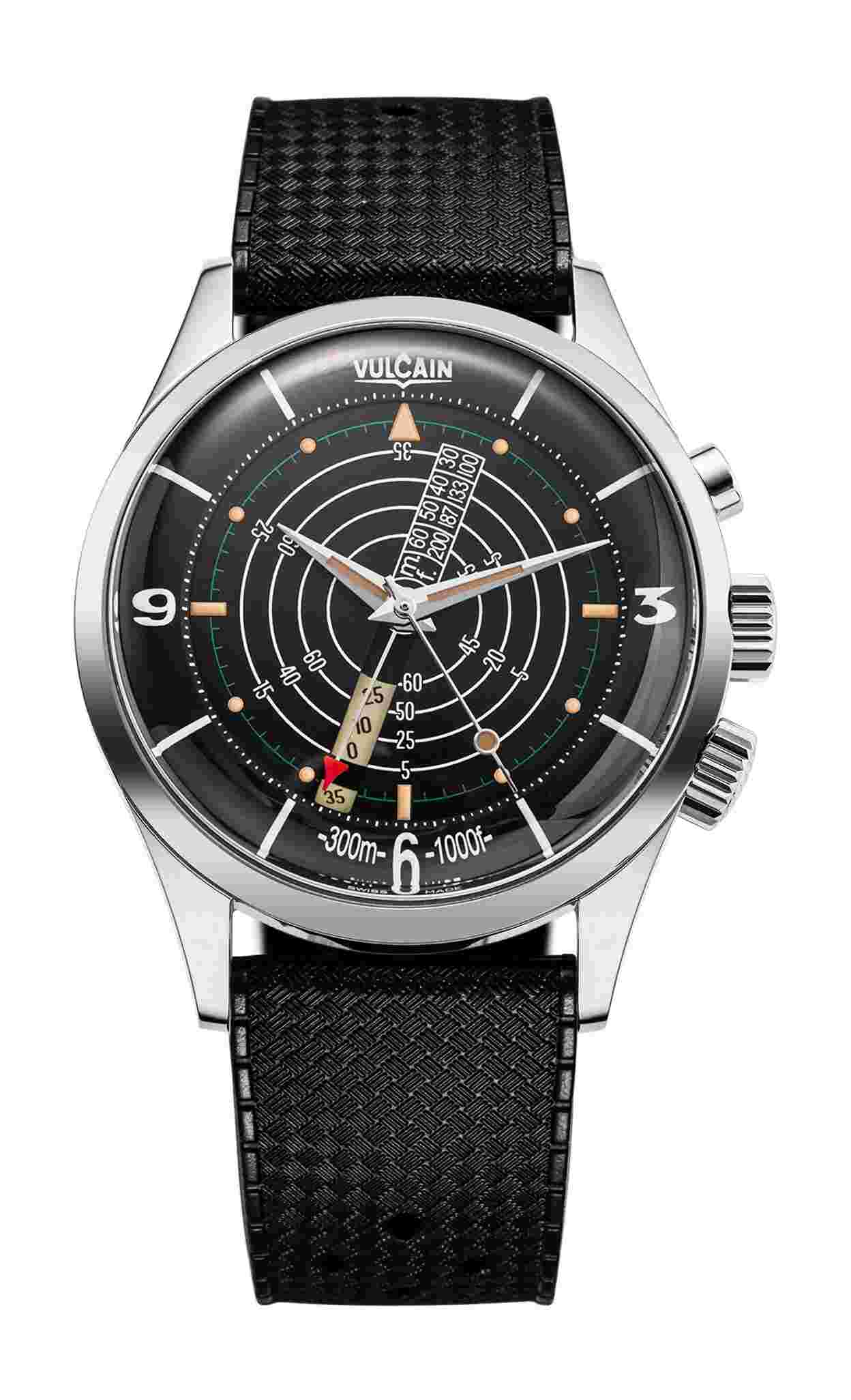 Vulcain
Nautical Black Beige Patina