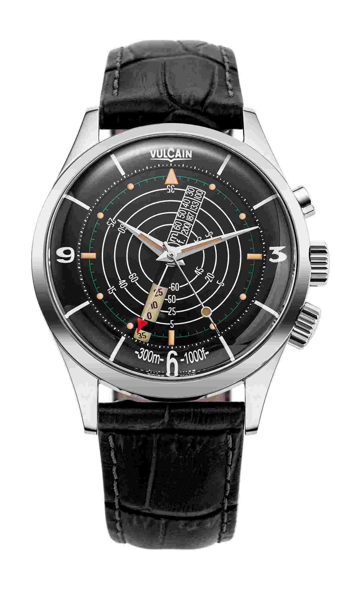 Vulcain
Nautical Black Beige Patina