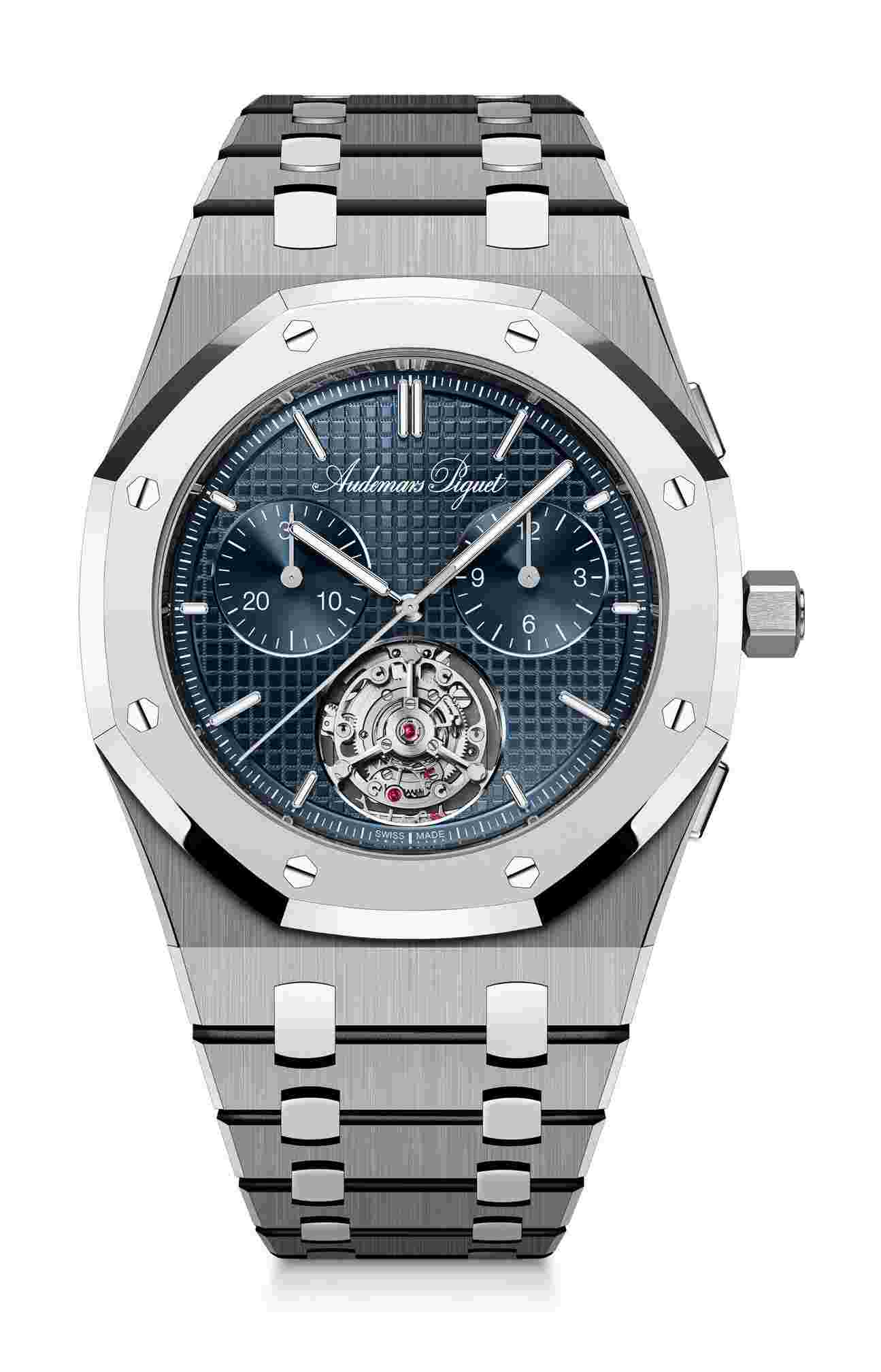 Audemars Piguet
Royal Oak “Jumbo” Extra-Thin Selfwinding Flying Tourbillon Chronograph RD#5