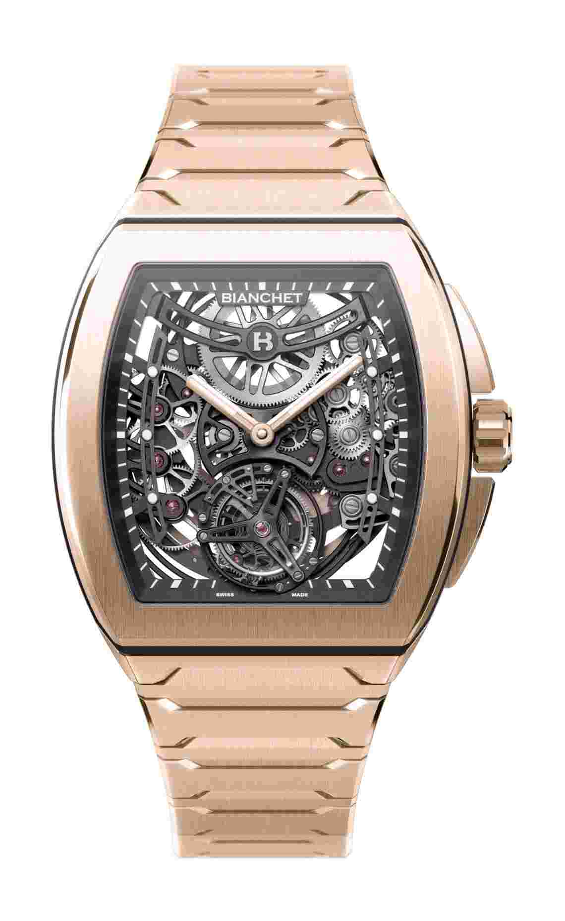 Bianchet
UltraFino Rose Gold Skeleton Black