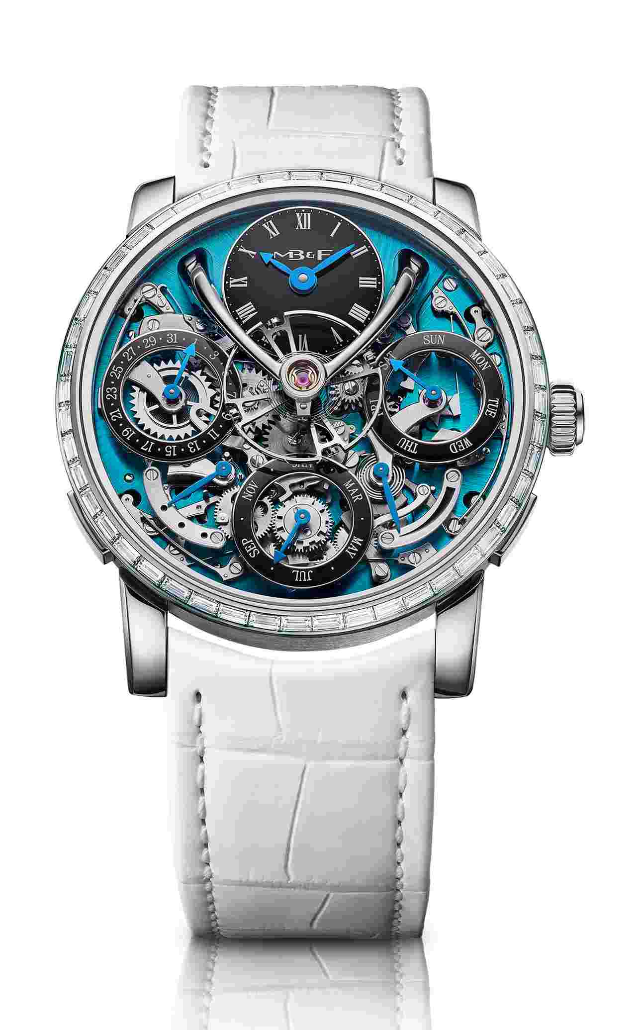 MB&F
LM Perpetual Baguette Diamonds 75th Anniversary Seddiqi Limited Editions