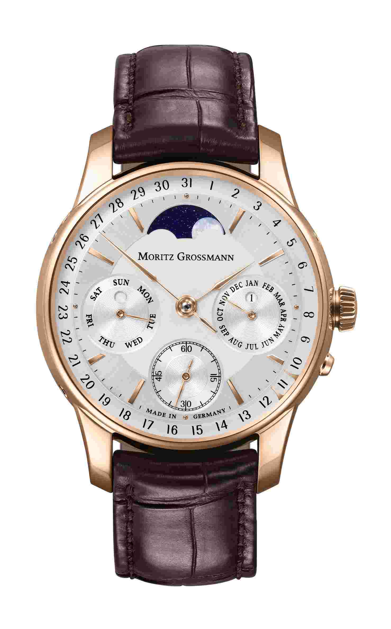 Moritz Grossmann
Perpetual Calendar Rose Gold Argenté