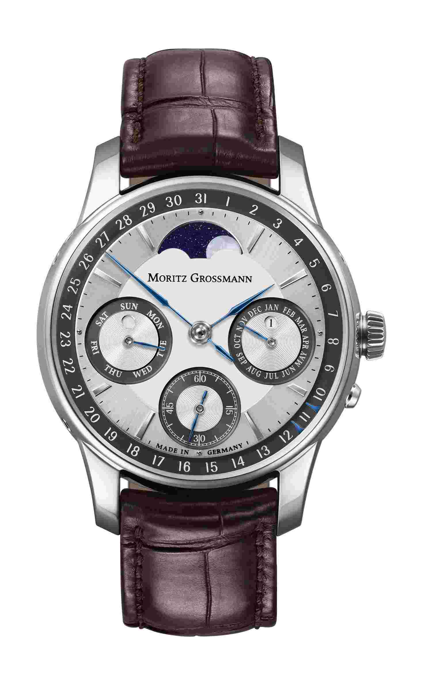 Moritz Grossmann
Perpetual Calendar Platinum Argenté