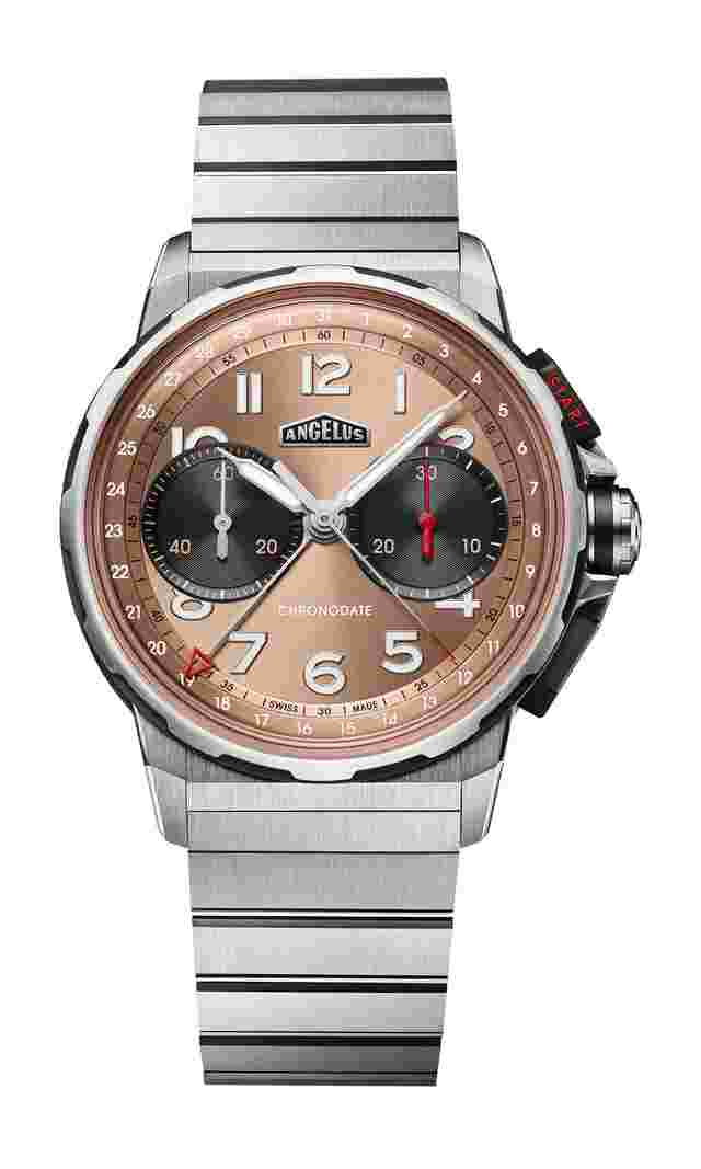 Angelus
Chronodate Titanium Moka