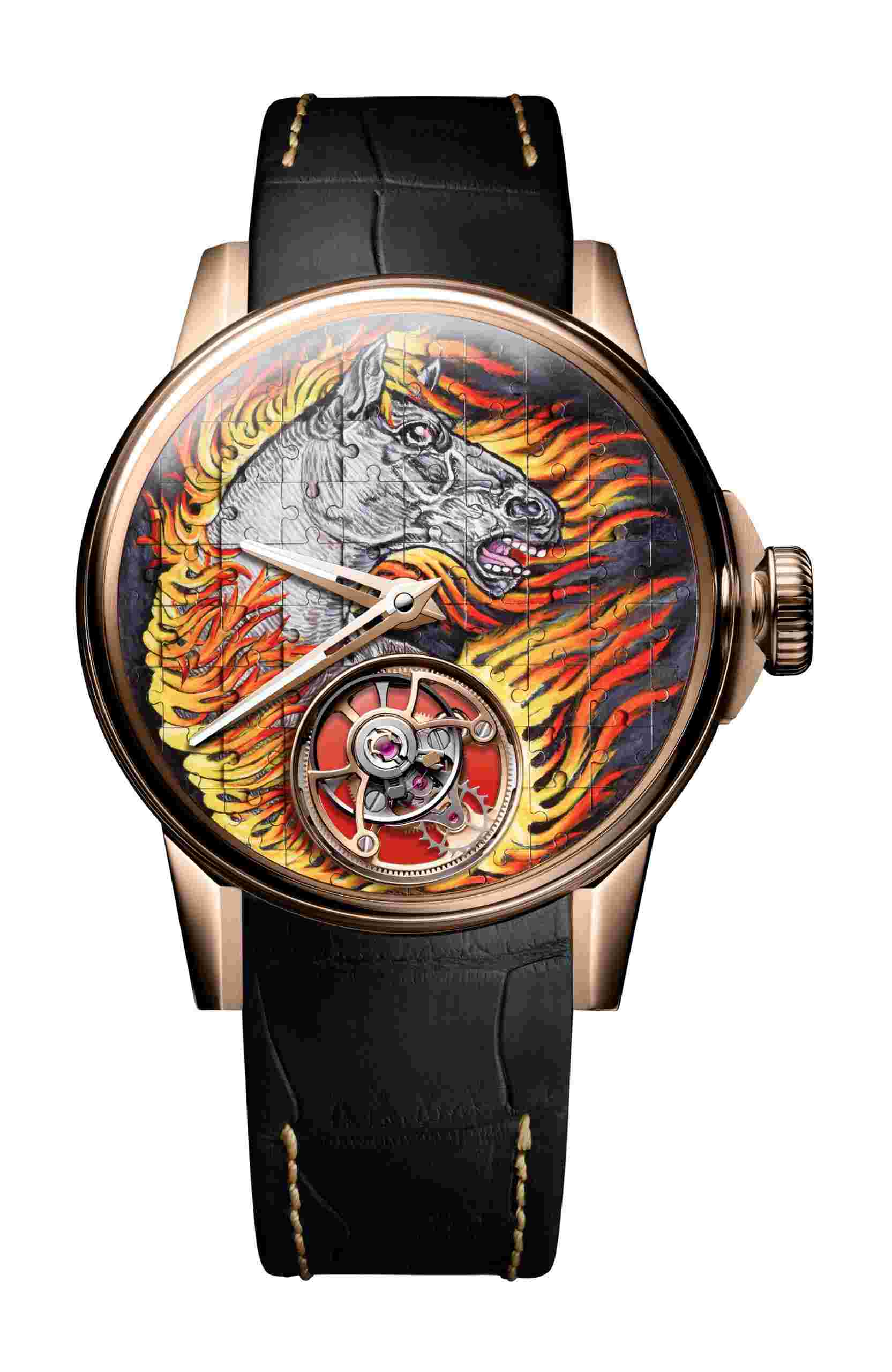 Louis Moinet
Tourbillon Puzzle Fire Horse