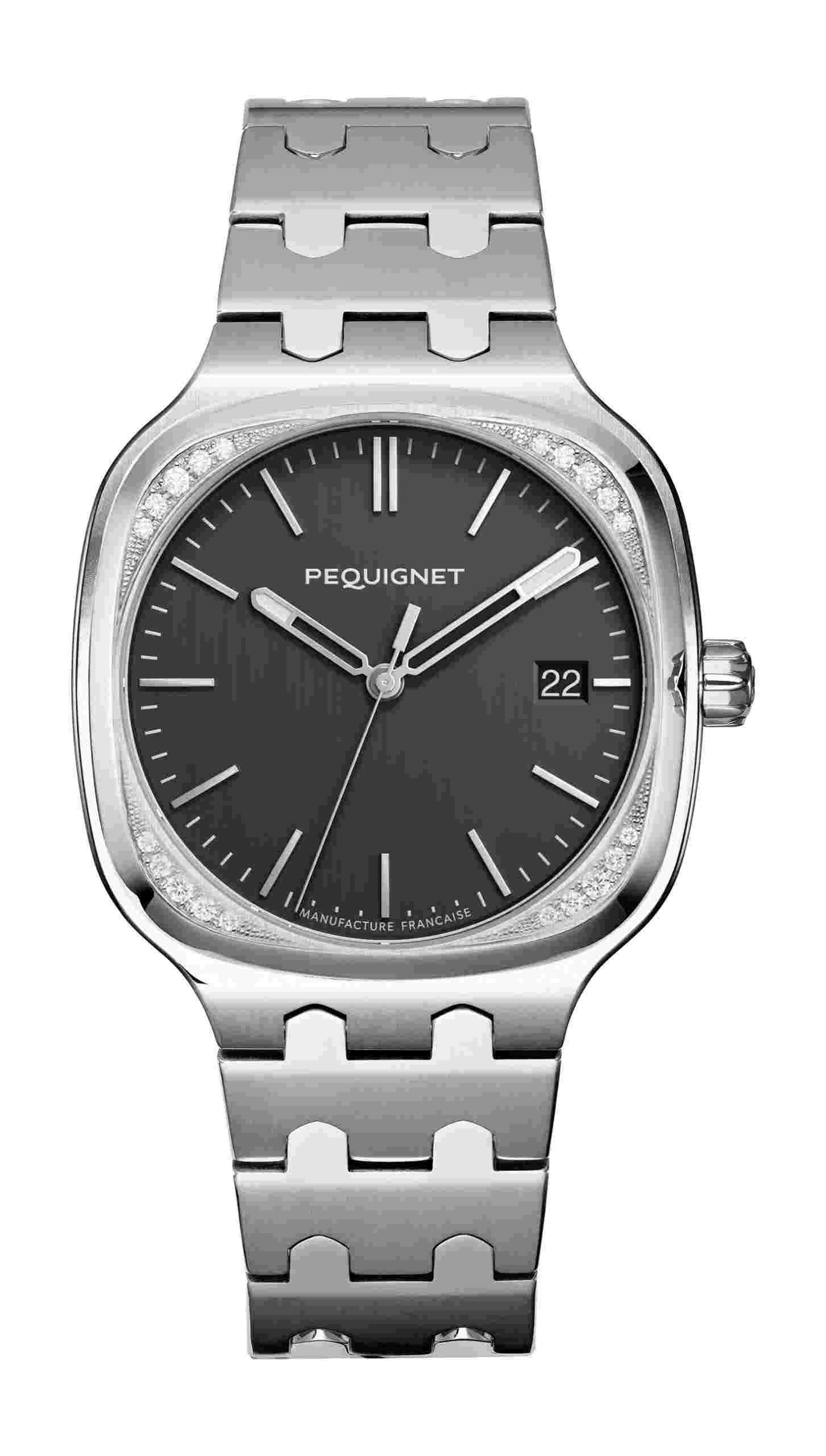 Pequignet
Concorde Charcoal Grey 40 Diamonds
