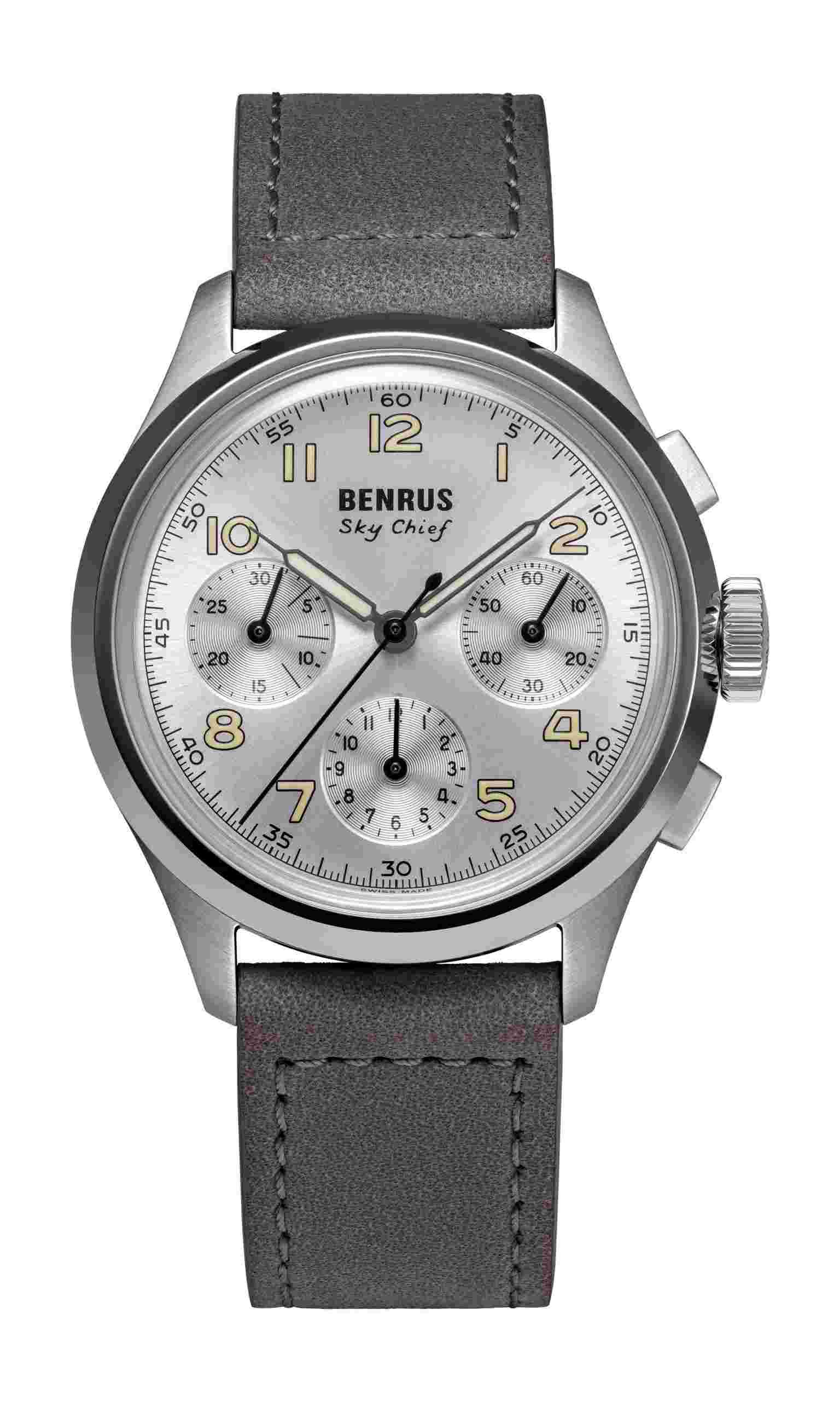 BENRUS
Sky Chief Cirrus White