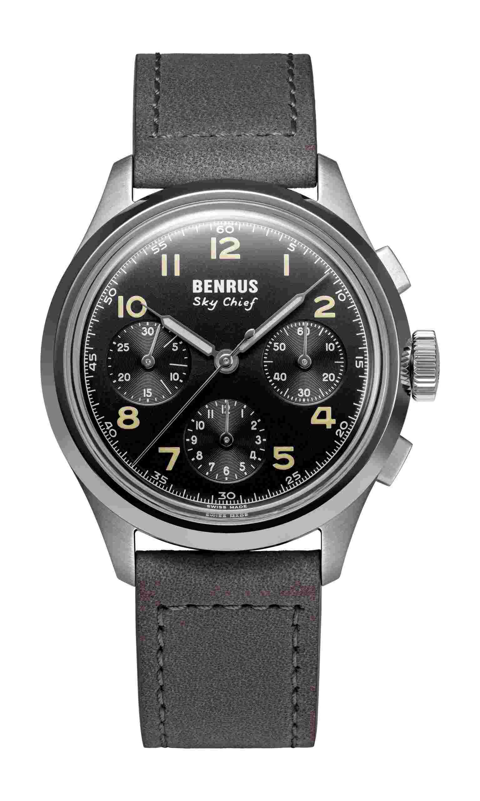 BENRUS
Sky Chief Stratus Gray