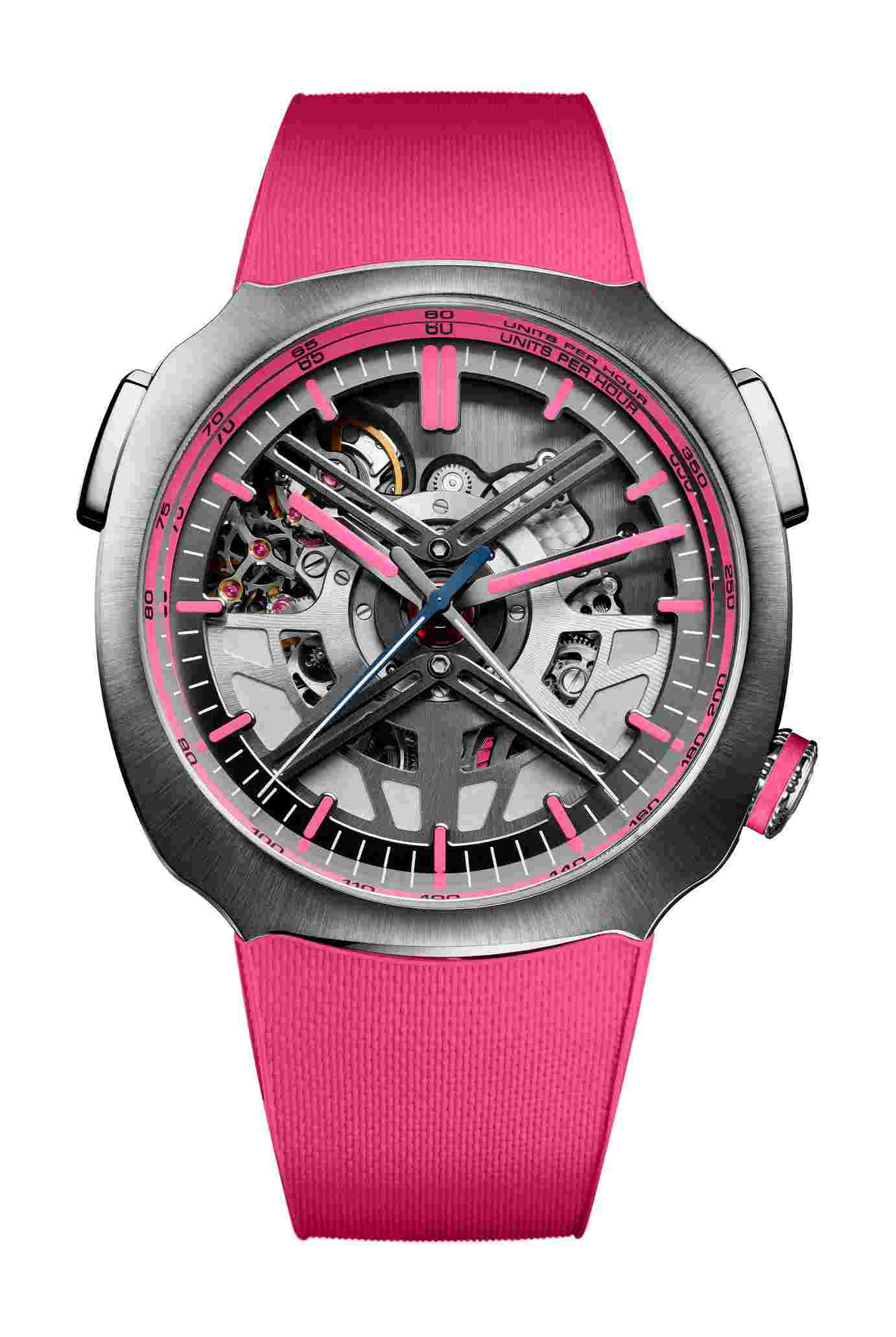 H. Moser & Cie
Streamliner Alpine Drivers and Mechanics Pink Edition Set