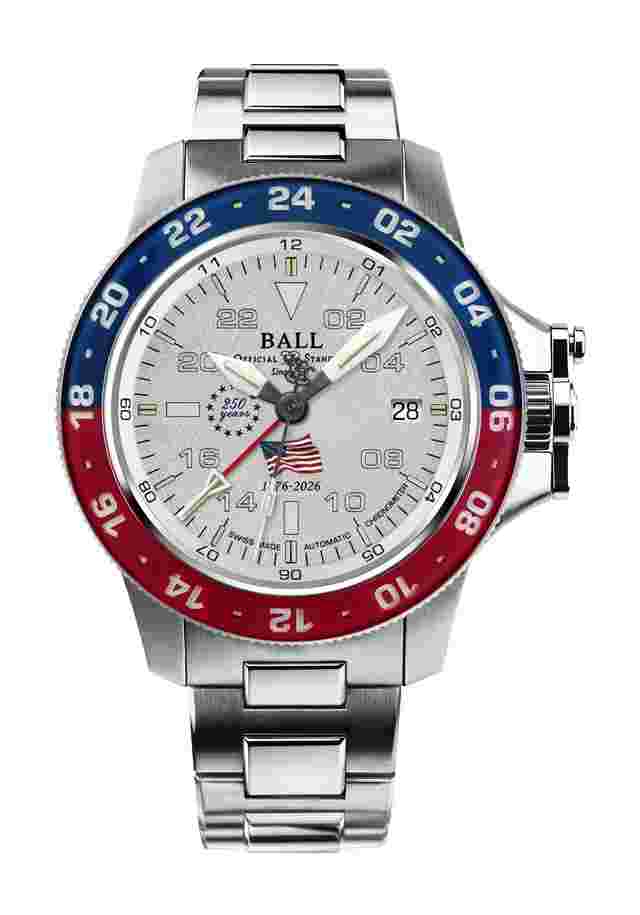BALL
Engineer Hydrocarbon AeroGMT II Patriot 40 Silver