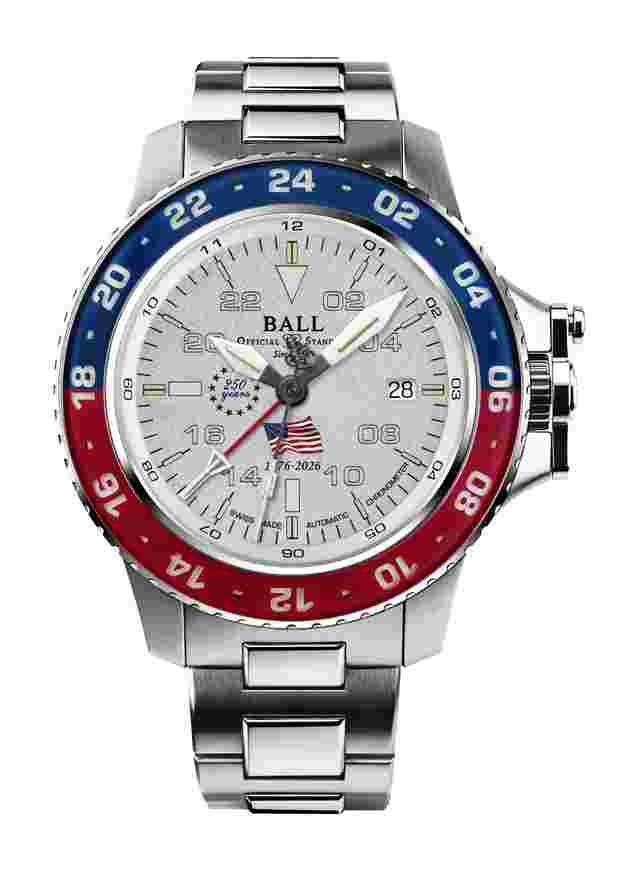 BALL
Engineer Hydrocarbon AeroGMT II Patriot 40 Silver