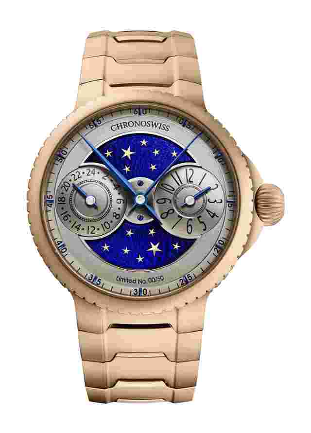 Chronoswiss
Pulse GMT Enamel Sky Gold