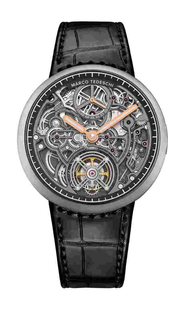 Marco Tedeschi
MT1.1 Le Tourbillon 7 Jours Titanium