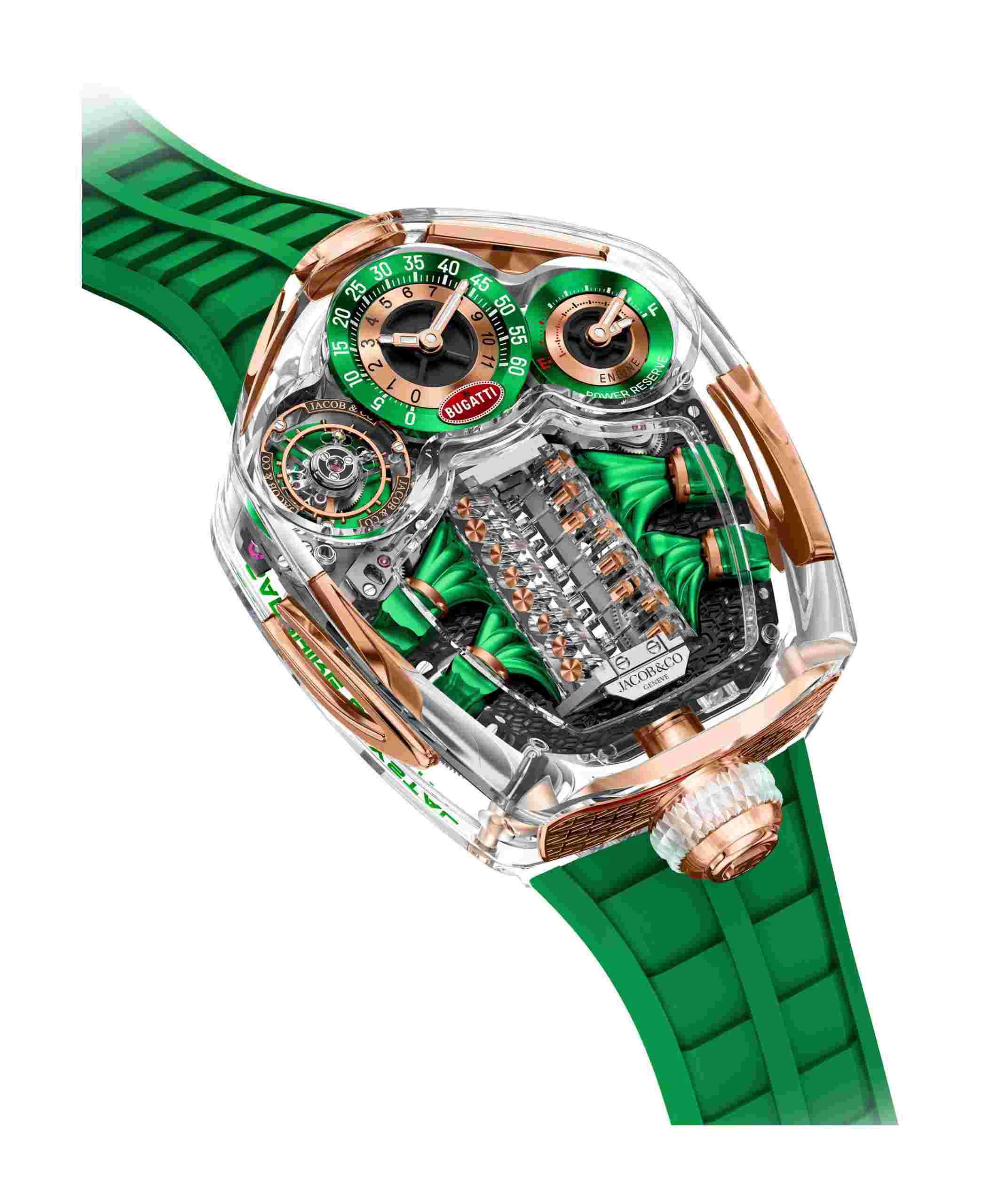 Jacob & Co
Bugatti Tourbillon Sapphire Crystal