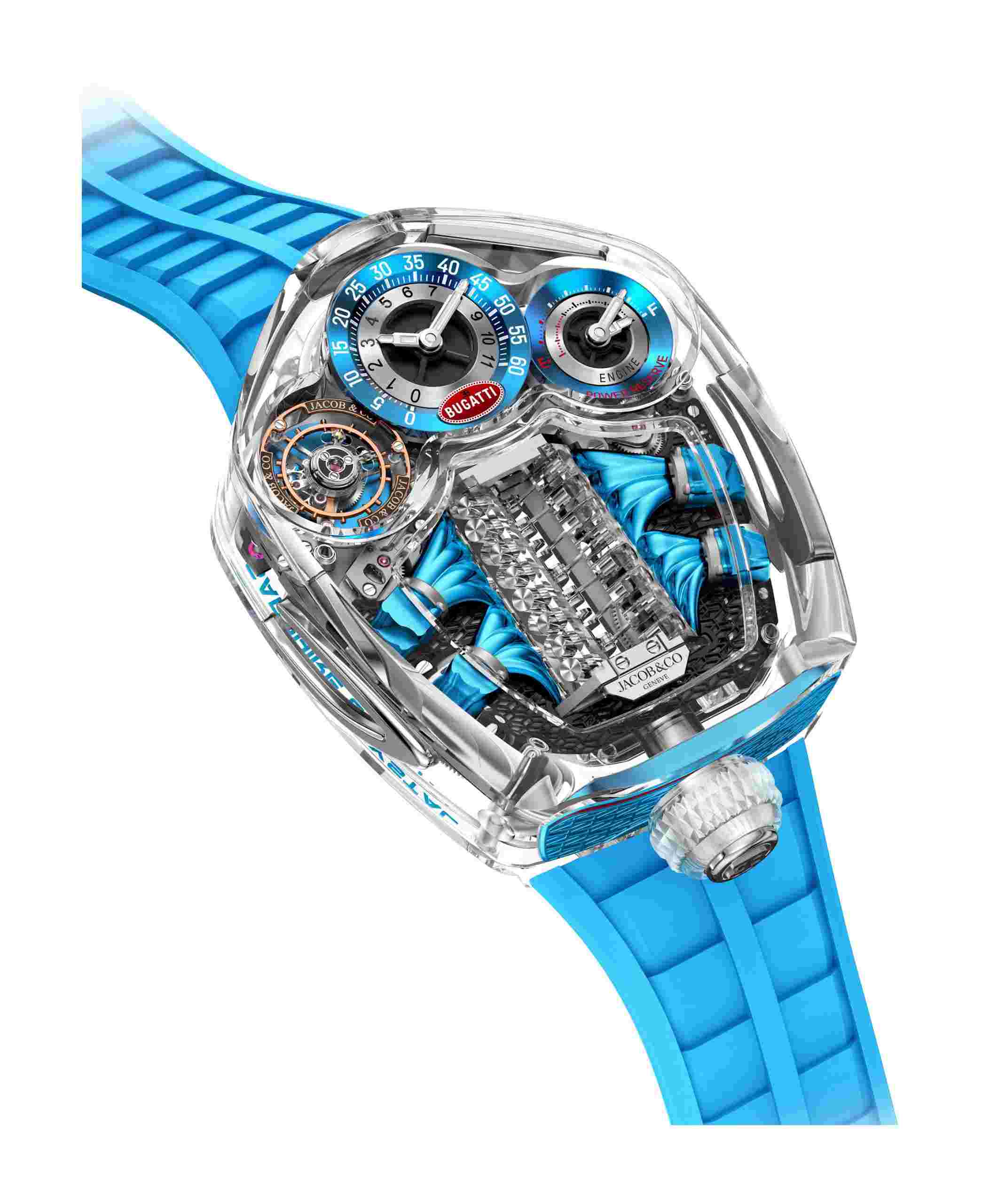 Jacob & Co
Bugatti Tourbillon Sapphire Crystal