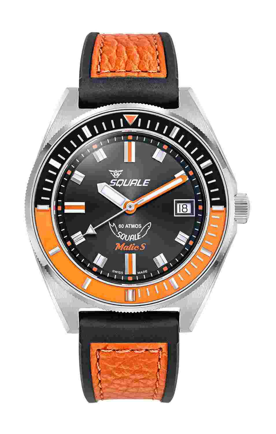 Squale
Matic S Orange Hydroleather