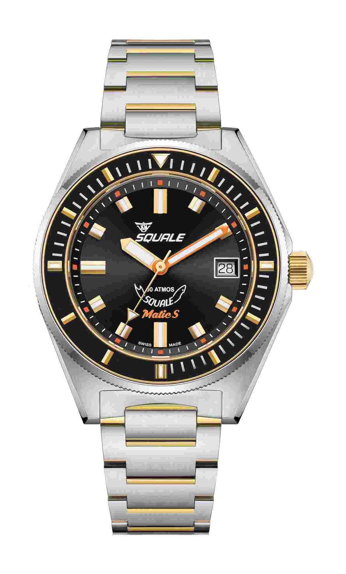 Squale
Matic S Two-Tone Bracelet