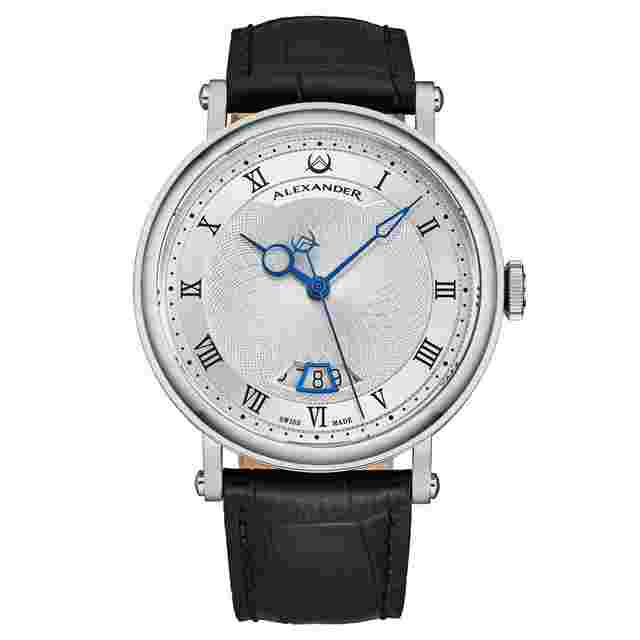 Alexander Alexander 2 Automatic Silver Dial Men's Watch A153-01