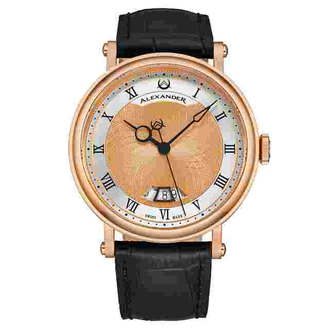 Alexander Alexander 2 Automatic Champagne Dial Men's Watch A153-05