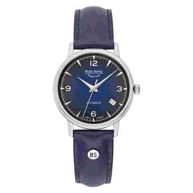 Bruno Sohnle Stuttgart Automatic Blue Dial Men's Watch 17-12174-361